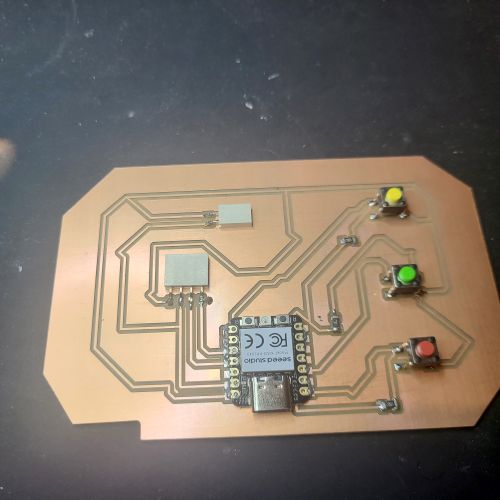 Picture of final board